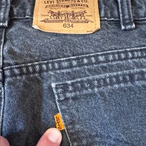 Vintage Levis orange tab jeans